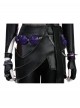Animated Movie KPop Demon Hunters Zoey Leather Jacket Halloween Cosplay Costume Set