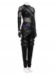 Animated Movie KPop Demon Hunters Zoey Leather Jacket Halloween Cosplay Costume Set