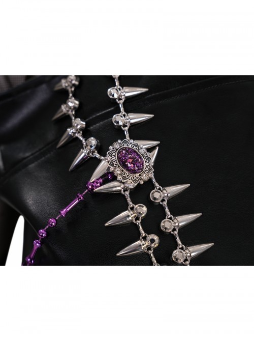 Animated Movie KPop Demon Hunters Zoey Leather Jacket Halloween Cosplay Costume Set