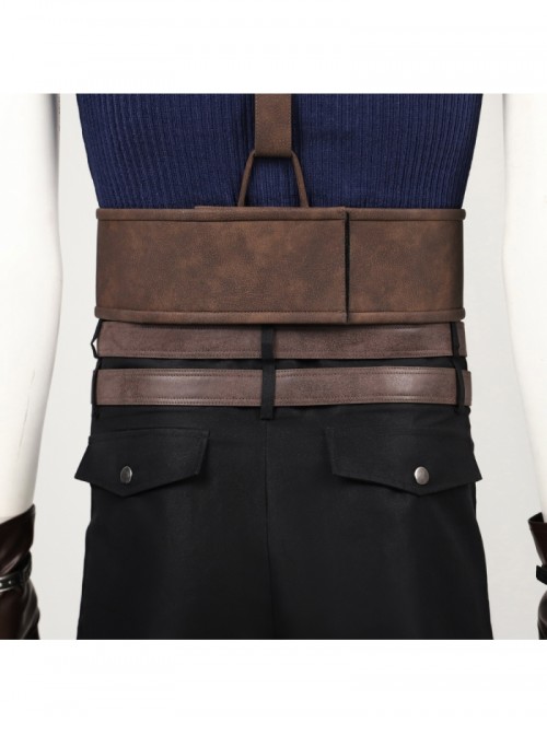 Game Final Fantasy VII Zack Fair Halloween Cosplay Costume Accessories Girdle And Back Straps Component