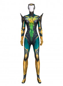 Game Marvel Rivals Phoenix Bodysuit Halloween Cosplay Costume Set