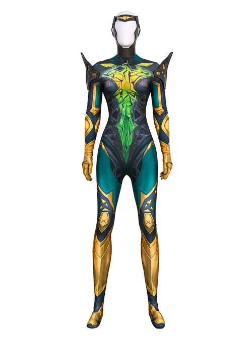 Game Marvel Rivals Phoenix Bodysuit Halloween Cosplay Costume Set