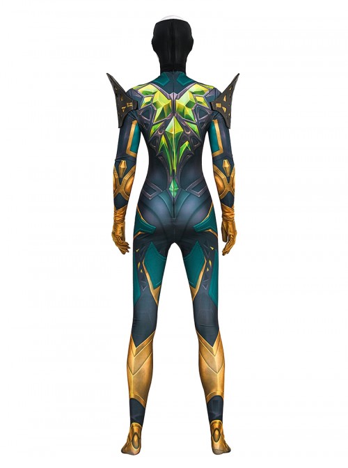 Game Marvel Rivals Phoenix Bodysuit Halloween Cosplay Costume Set