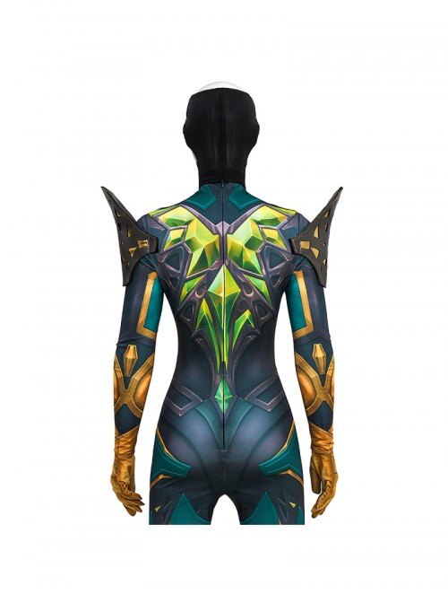 Game Marvel Rivals Phoenix Bodysuit Halloween Cosplay Costume Set