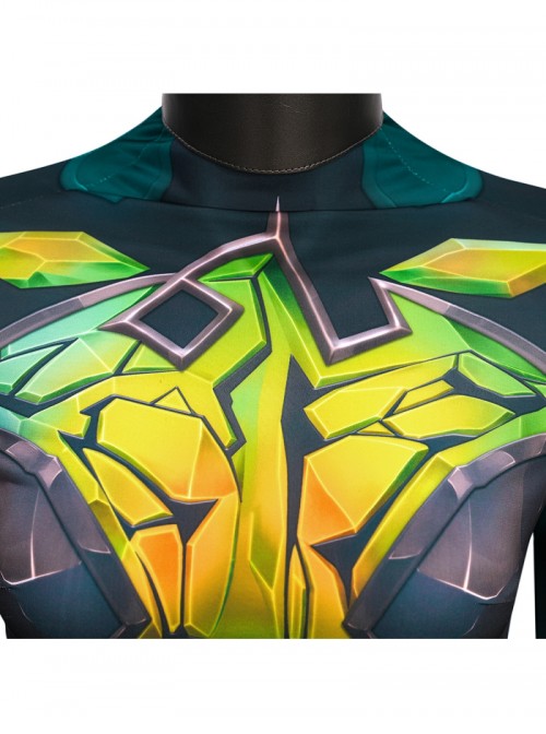 Game Marvel Rivals Phoenix Bodysuit Halloween Cosplay Costume Set