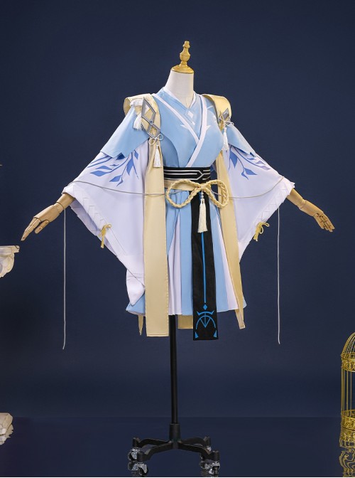 Dragon Raja Gate Of Cassell Minamoto Chime Remote Thoughts from the Secluded Land Halloween Cosplay Costume Set