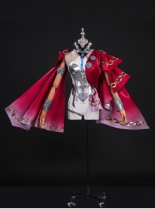 Game Wuthering Waves Lupa Cloak Upgrade Version Halloween Cosplay Costume Set