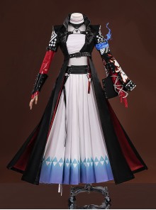 Game Arknights Hoshiguma The Breacher Halloween Cosplay Costume Set