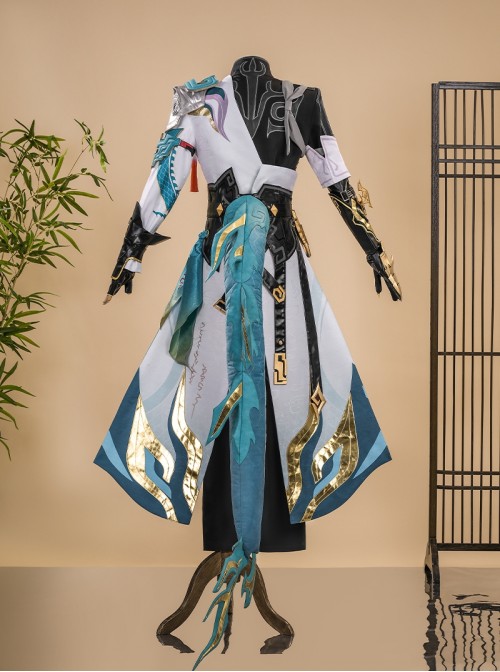 Game Honkai Star Rail DanHeng Imbibitor Lunae Halloween Cosplay Costume Set