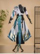Game Honkai Star Rail DanHeng Imbibitor Lunae Halloween Cosplay Costume Set