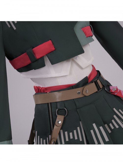Vtuber Kasane Teto Voicepeak Halloween Cosplay Costume Full Set