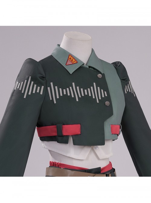 Vtuber Kasane Teto Voicepeak Halloween Cosplay Costume Full Set