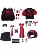Game Identity V Little Girl Memory Miss Pomegranate Dip Halloween Cosplay Costume Set