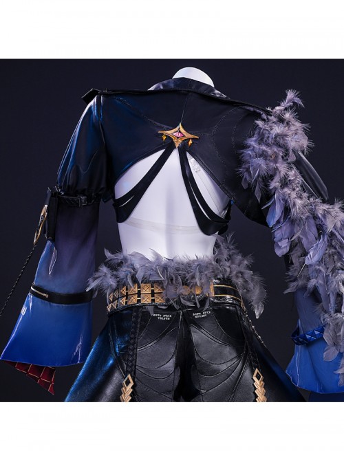Game Wuthering Waves Galbrena Halloween Cosplay Costume Set