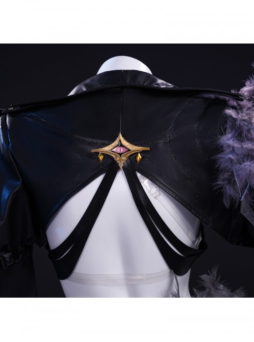 Game Wuthering Waves Galbrena Halloween Cosplay Costume Set