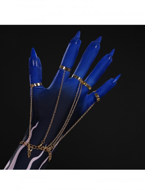 Game Wuthering Waves Galbrena Halloween Cosplay Costume Set