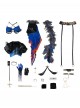 Game Wuthering Waves Galbrena Halloween Cosplay Costume Set