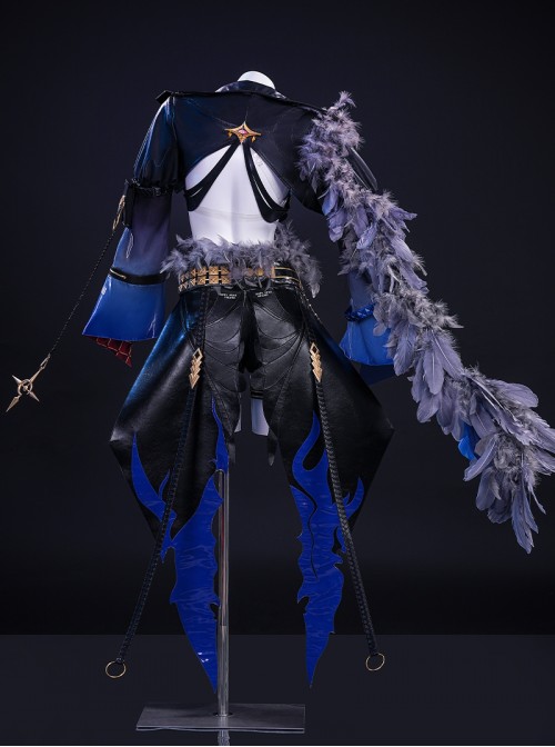Game Wuthering Waves Galbrena Halloween Cosplay Costume Set