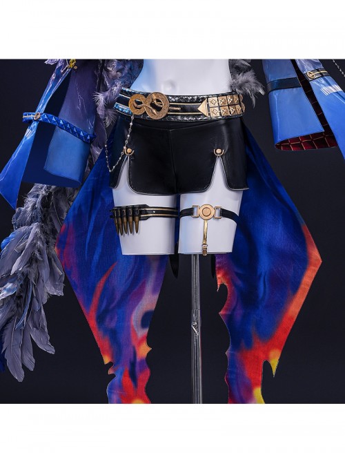 Game Wuthering Waves Galbrena Halloween Cosplay Costume Set