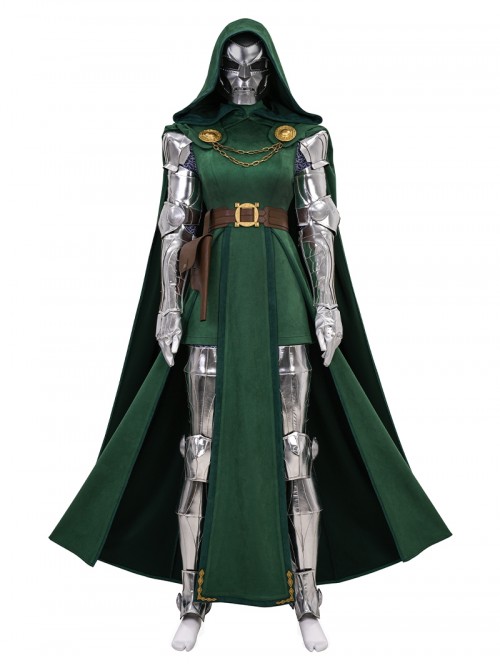 Avengers Doomsday Victor Von Doom Doctor Doom Gender Swapped Version Halloween Cosplay Costume Set Without Shoes