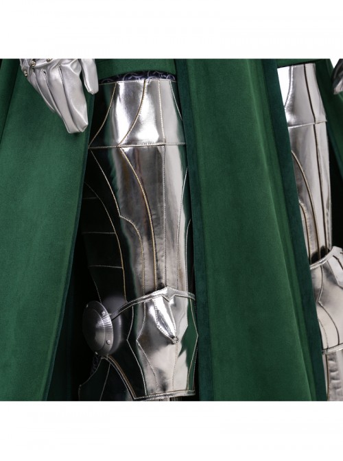 Avengers Doomsday Victor Von Doom Doctor Doom Gender Swapped Version Halloween Cosplay Costume Set Without Shoes