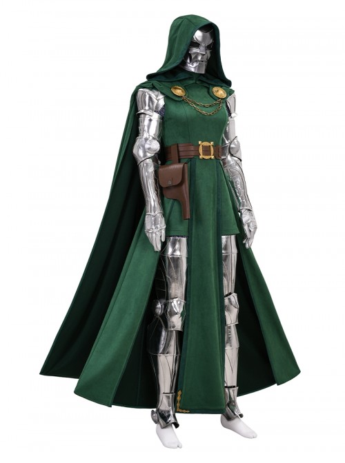 Avengers Doomsday Victor Von Doom Doctor Doom Gender Swapped Version Halloween Cosplay Costume Set Without Shoes