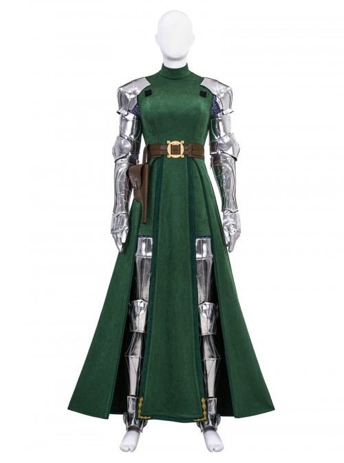 Avengers Doomsday Victor Von Doom Doctor Doom Gender Swapped Version Halloween Cosplay Costume Set Without Shoes