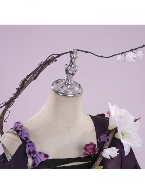 Game Where Winds Meet Unbound Heart Valley Sect Women Halloween Cosplay Costume Set
