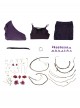 Game Where Winds Meet Unbound Heart Valley Sect Women Halloween Cosplay Costume Set
