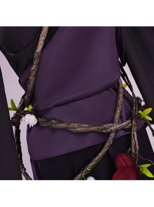 Game Where Winds Meet Unbound Heart Valley Sect Women Halloween Cosplay Costume Set