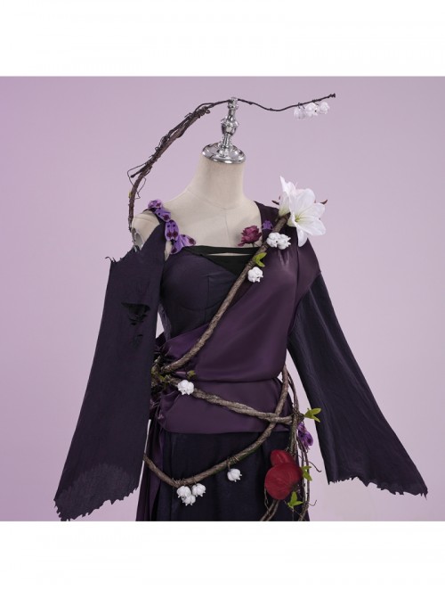 Game Where Winds Meet Unbound Heart Valley Sect Women Halloween Cosplay Costume Set