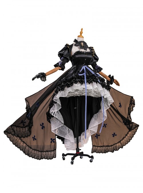 Game Arknights Togawa Sakiko Ave Mujica Master Of Melody Halloween Cosplay Costume Set