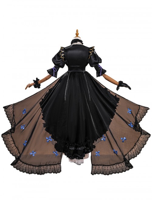 Game Arknights Togawa Sakiko Ave Mujica Master Of Melody Halloween Cosplay Costume Set