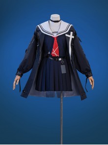 Game Wuthering Waves Chisa Halloween Cosplay Costume Set