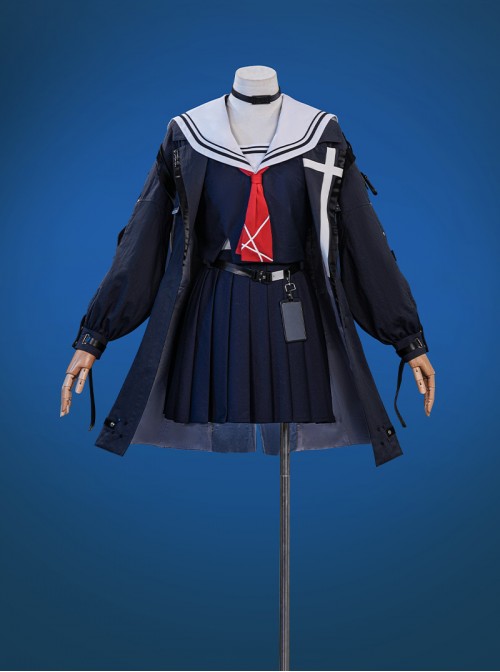 Game Wuthering Waves Chisa Halloween Cosplay Costume Set