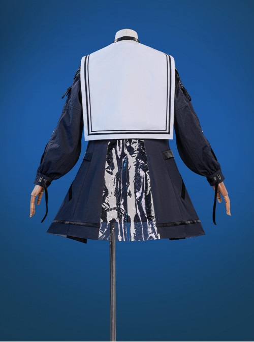 Game Wuthering Waves Chisa Halloween Cosplay Costume Set