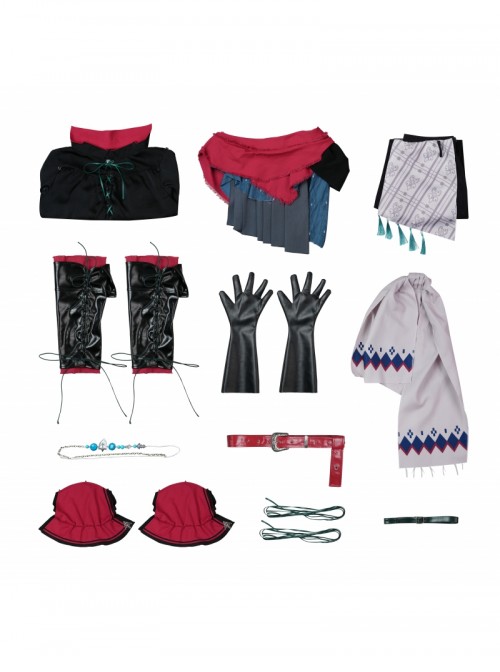 Game Final Fantasy XVI Joshua Rosfield Halloween Cosplay Costume Set Without Shoes