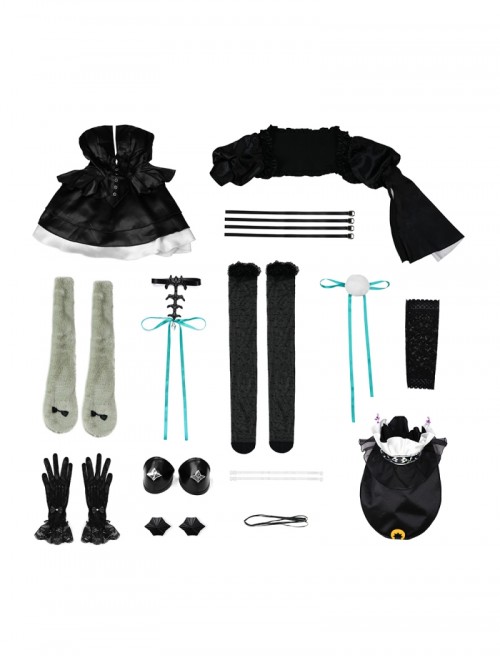 Game Arknights Wakaba Mutsumi The Puppeteered Ego Halloween Cosplay Costume Set