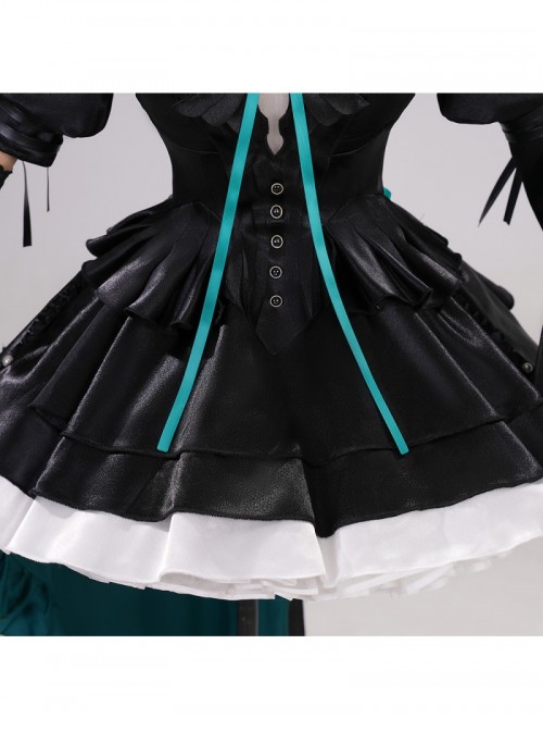 Game Arknights Wakaba Mutsumi The Puppeteered Ego Halloween Cosplay Costume Set