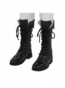 Game Kingsglaive Final Fantasy XV Noctis Lucis Caelum Halloween Cosplay Accessories Black Boots