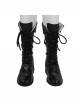 Game Kingsglaive Final Fantasy XV Noctis Lucis Caelum Halloween Cosplay Accessories Black Boots