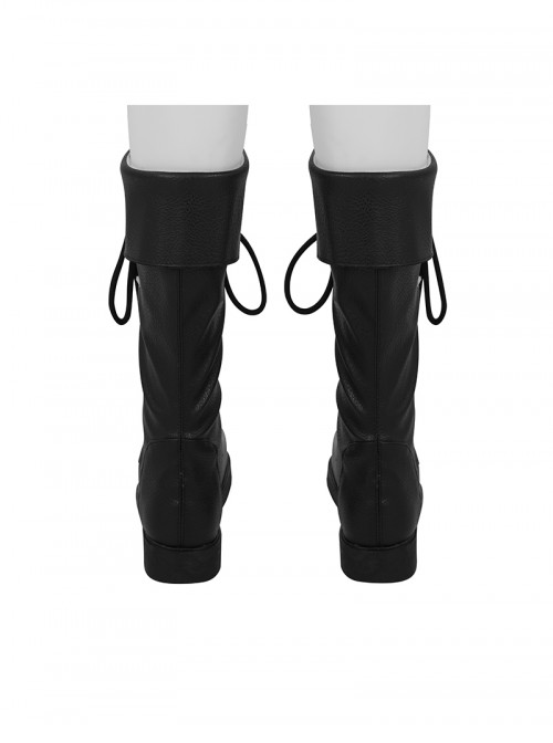 Game Kingsglaive Final Fantasy XV Noctis Lucis Caelum Halloween Cosplay Accessories Black Boots