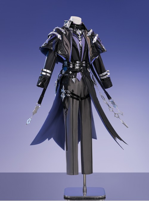 Game Genshin Impact Kyryll Chudomirovich Flins Halloween Cosplay Costume Set