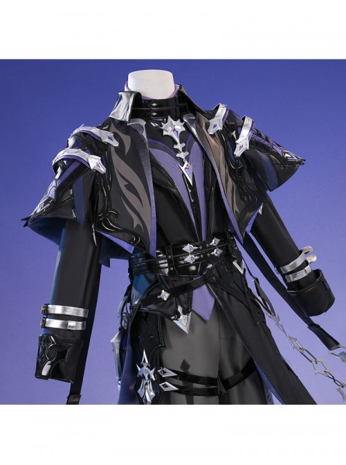 Game Genshin Impact Kyryll Chudomirovich Flins Halloween Cosplay Costume Set