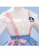 Game Honor Of Kings Yao Luckin Coffee Collaboration Halloween Cosplay Costume Set