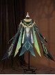 Game Genshin Impact Nefer Halloween Cosplay Costume Set Without Shoes