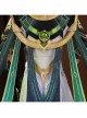 Game Genshin Impact Nefer Halloween Cosplay Costume Set Without Shoes