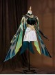 Game Genshin Impact Nefer Halloween Cosplay Costume Set Without Shoes