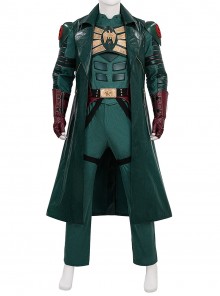 The Boys Prequel Series Vought Rising Soldier Boy Halloween Cosplay Costume Set Without Shoes And Leg Warmers And Eye Mask