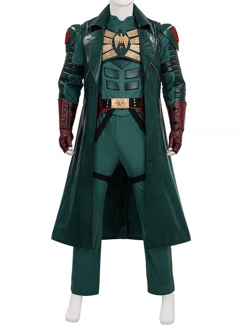 The Boys Prequel Series Vought Rising Soldier Boy Halloween Cosplay Costume Set Without Shoes And Leg Warmers And Eye Mask